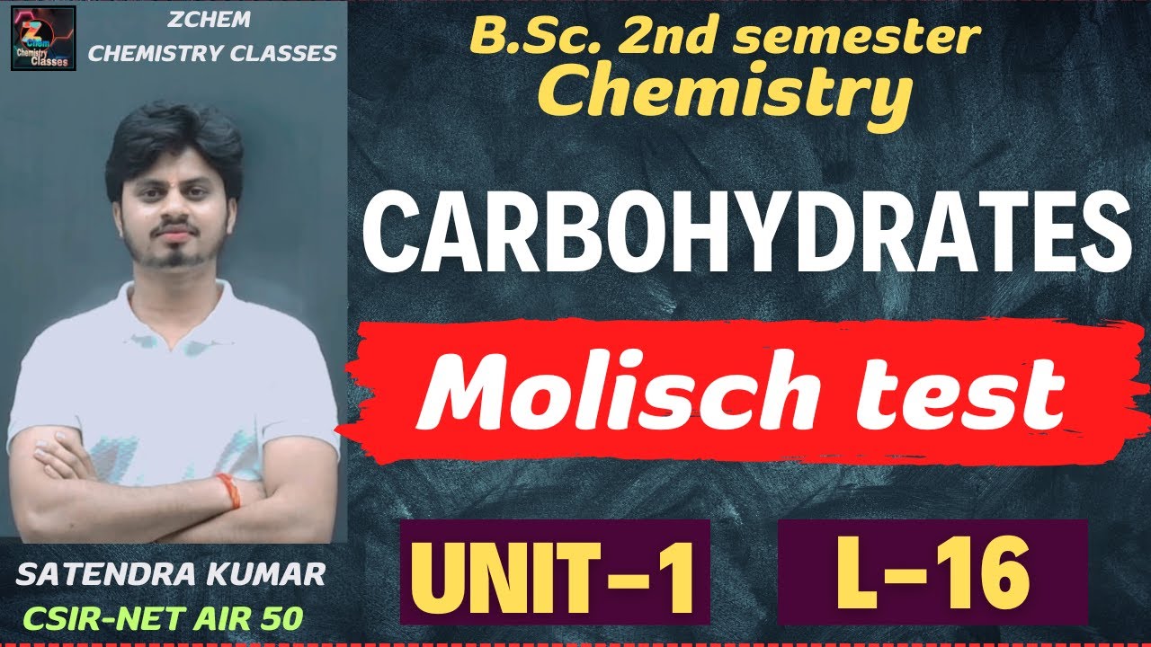 Carbohydrate-Molisch test | chemistry of Molisch test | chemical reaction of Molisch test #chemistry