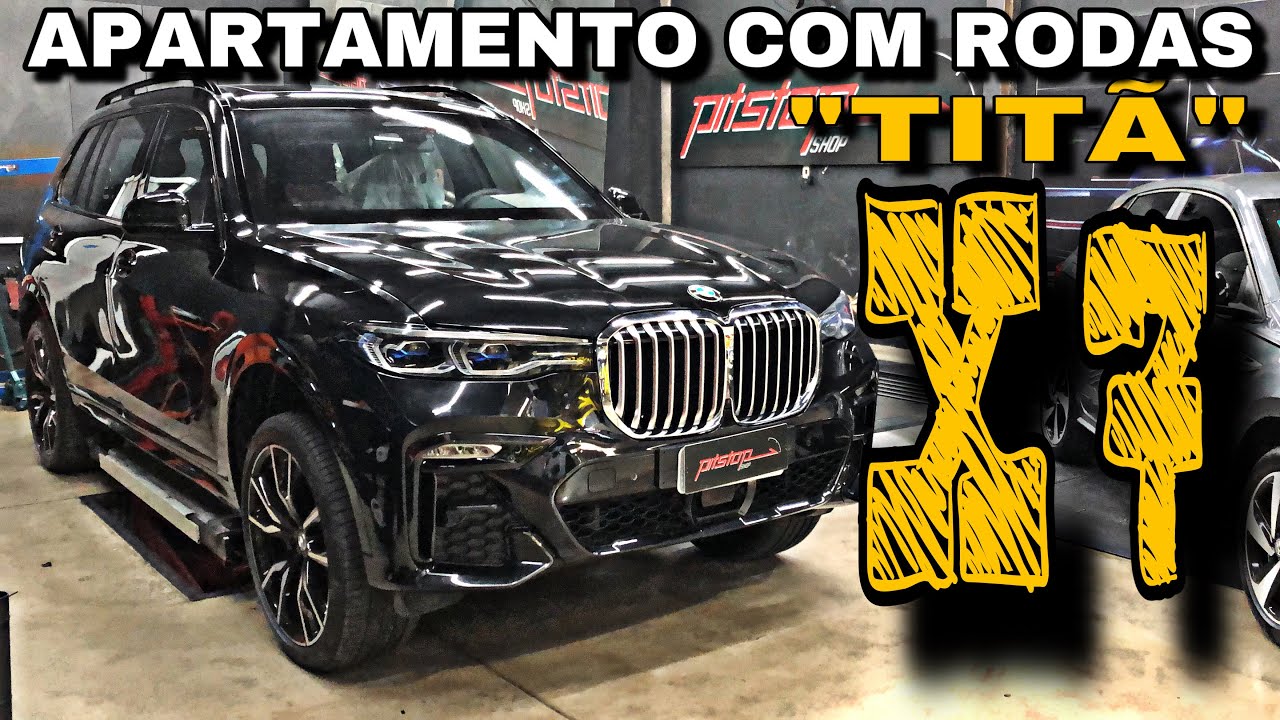 TESTAMOS O BMW X7 2020 - O MAIOR BMW DA HISTÓRIA - OSTEN & PITSTOPSHOP | ApC