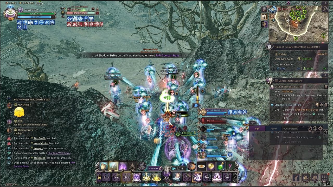 Throne and Liberty Changing from Healer to Dealer! [Darkblight - Wand/Dagger]