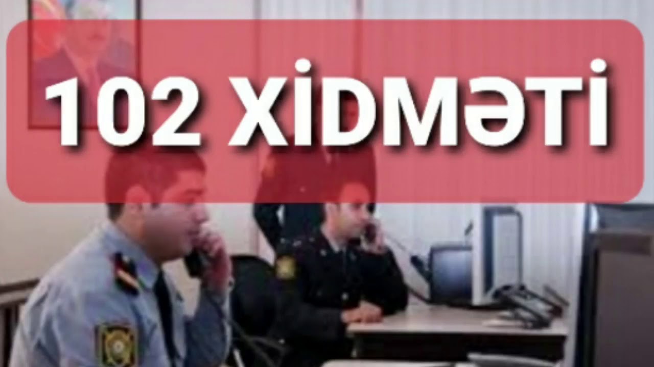 57 dəfə 102 xidmətinə şikayət edən vətəndaşın polislə maraqlı dialoqu.