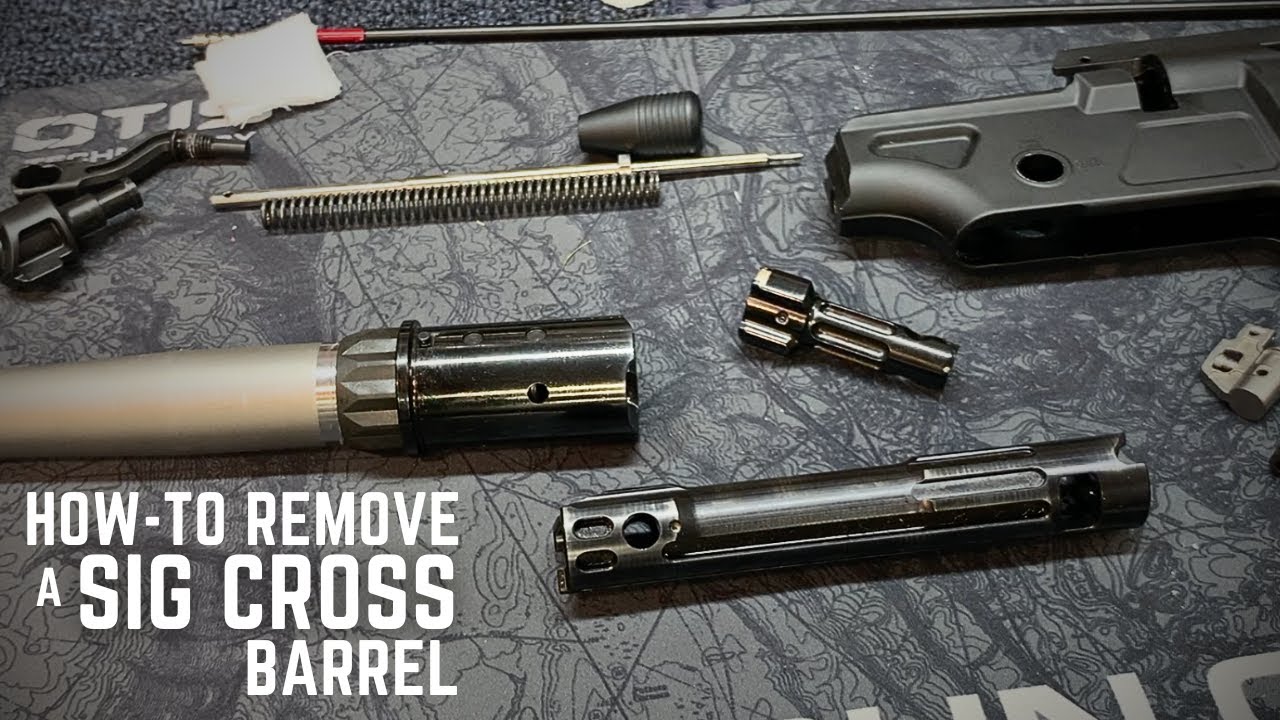 Removing a SIG Cross Barrel