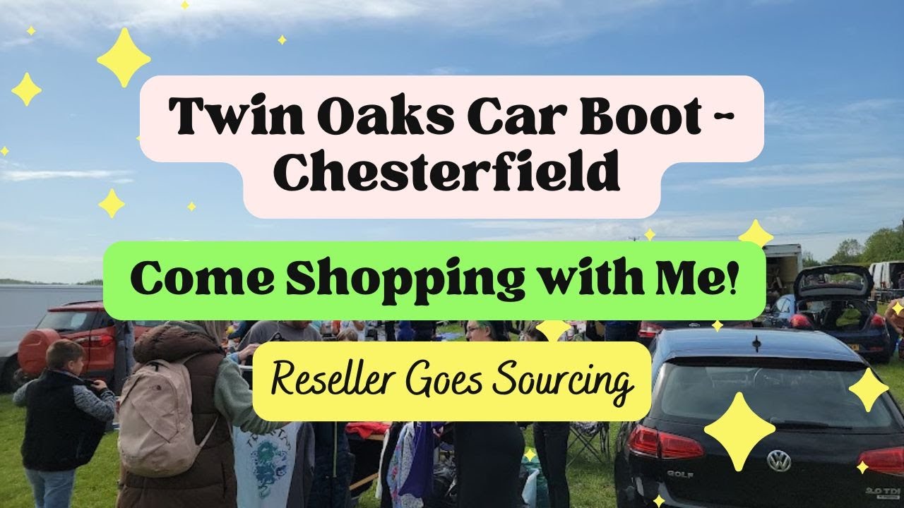 Грандиозная покупка в магазине Twin Oaks Car Boot в Честерфилде! Реселлер отправляется на поиски!...