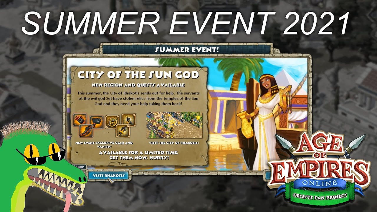 Summer Event 2021 is HERE!! - Age of Empires Online Project Celeste