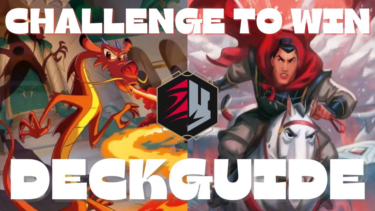 HOW TO: Ruby Steel Challenger - IS IT COMPETITIVE? | Deckguide | Disney Lorcana