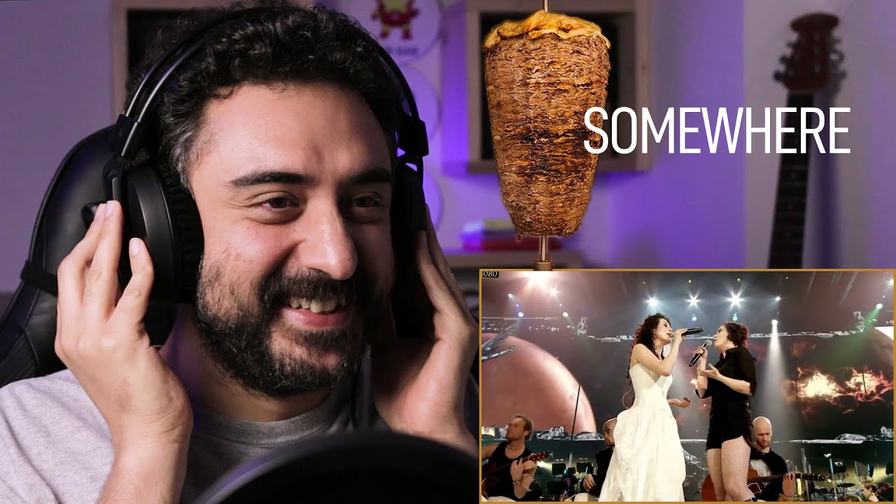 Arab Man Reacts to WITHIN TEMPTATION - Somewhere [BLACK SYMPHONY LIVE]