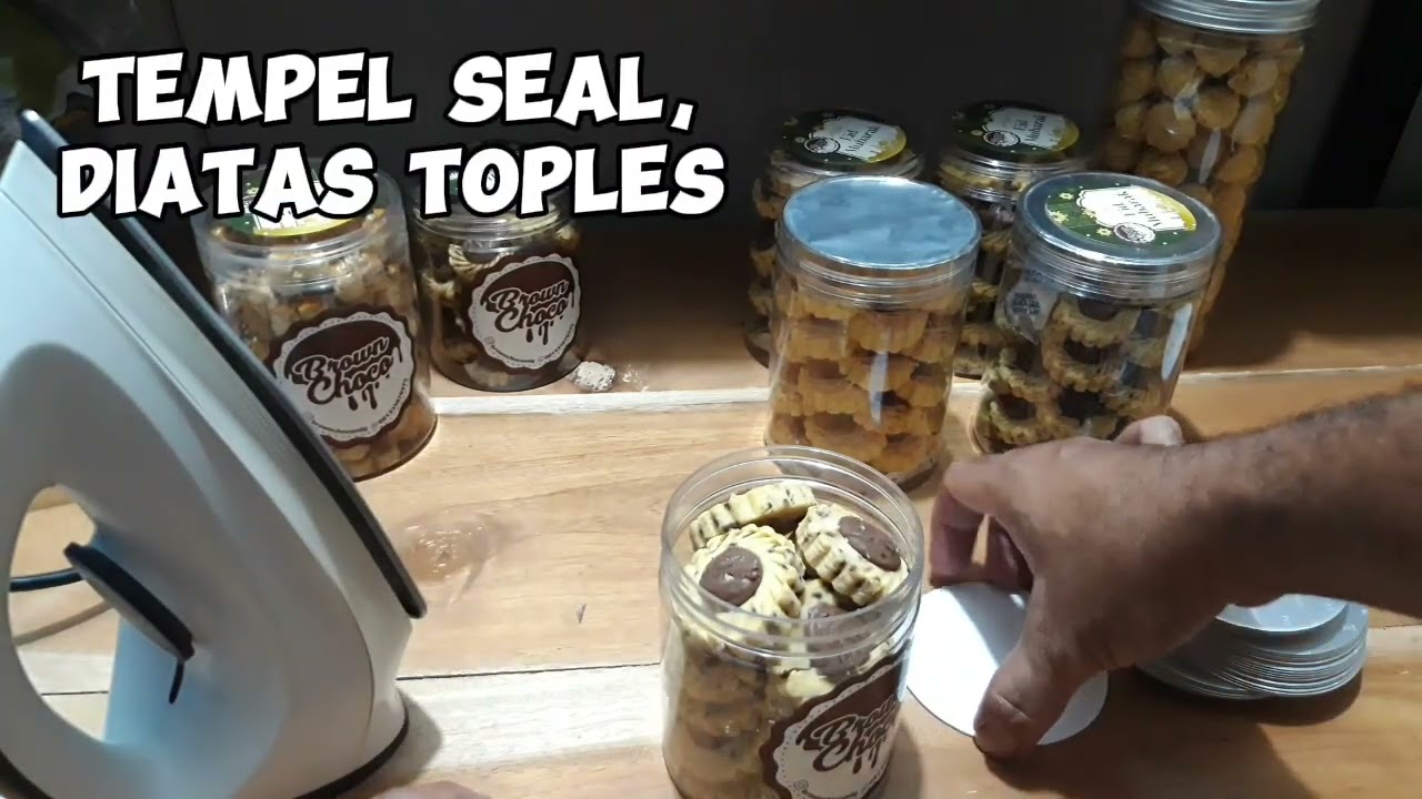 TIPS PASANG SEAL ALUMINIUM FOIL PADA TOPLES KUE #ideas #topleskue