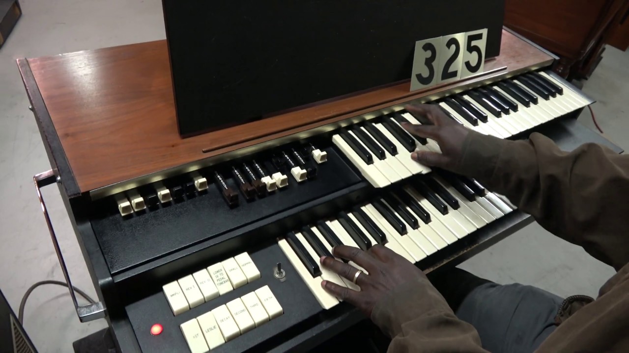 #325 Hammond Porta B with Leslie 760  at Keyboard Exchange International