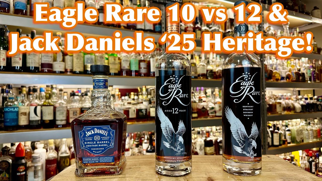Eagle Rare 10 против 12 лет и '25 Jack Daniel's Heritage!