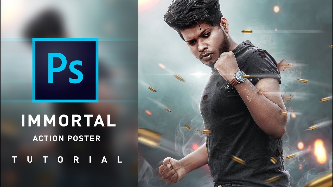 Photoshop Tutorial | Immortal Luke Cage Concept Photo Editing | Sony Jackson Photo Editing 2020