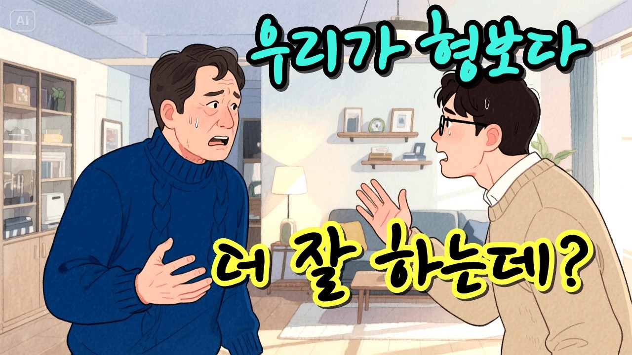 “우리가 형보다 부모님께 더 잘하는데?” 명절에 시동생이 한 말