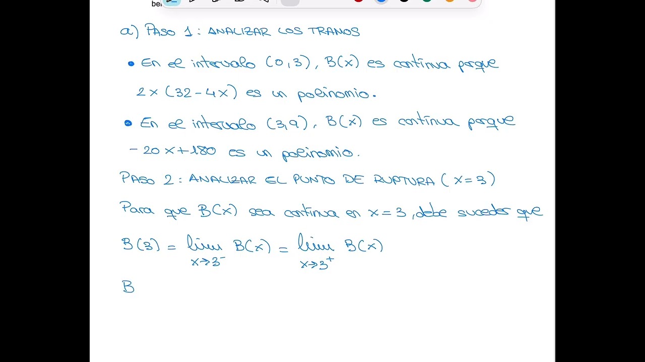 2º Bach. Matemáticas. PAU Aragón. Extraordinaria 2025. Continuidad 