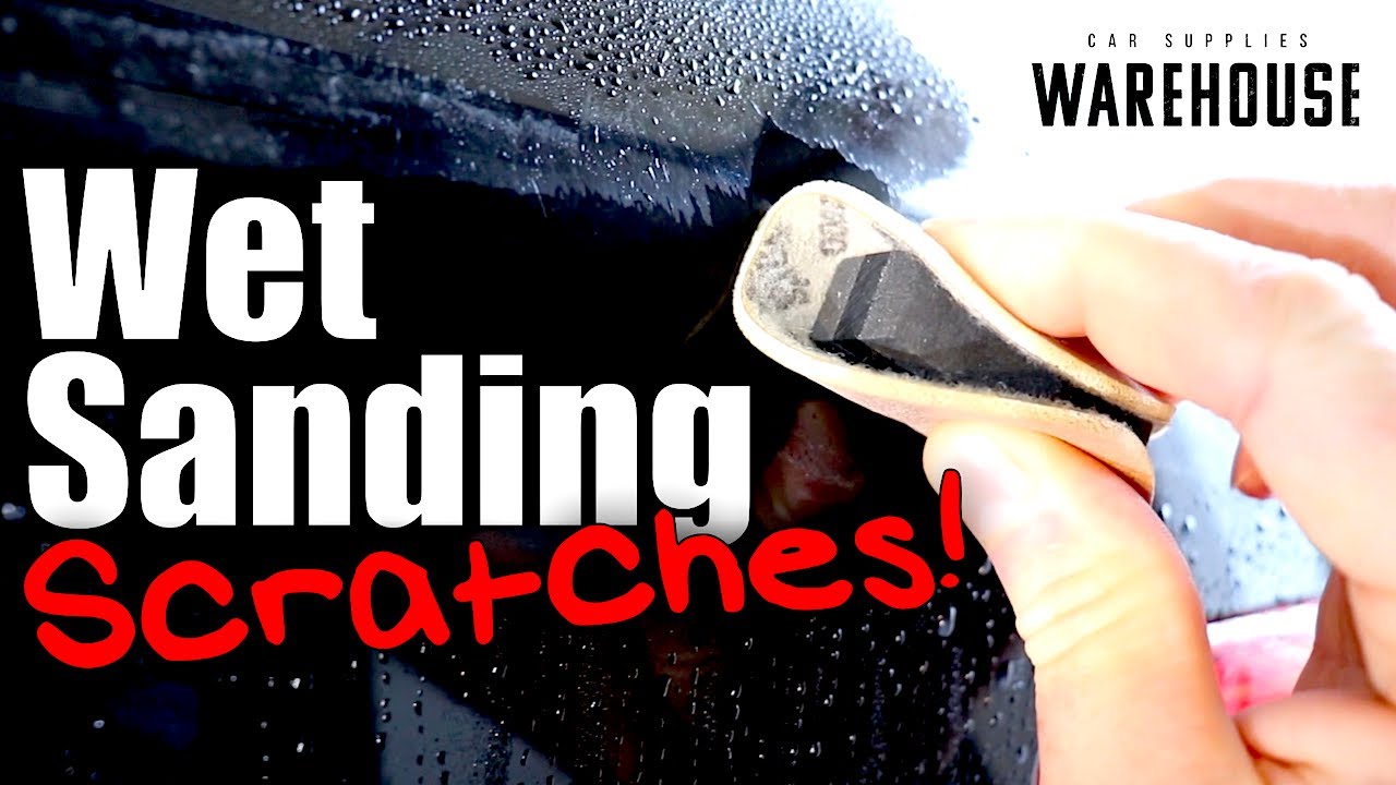 How To Wet Sand Scratches From Your Paint! / KxK R.I.D.Sticks