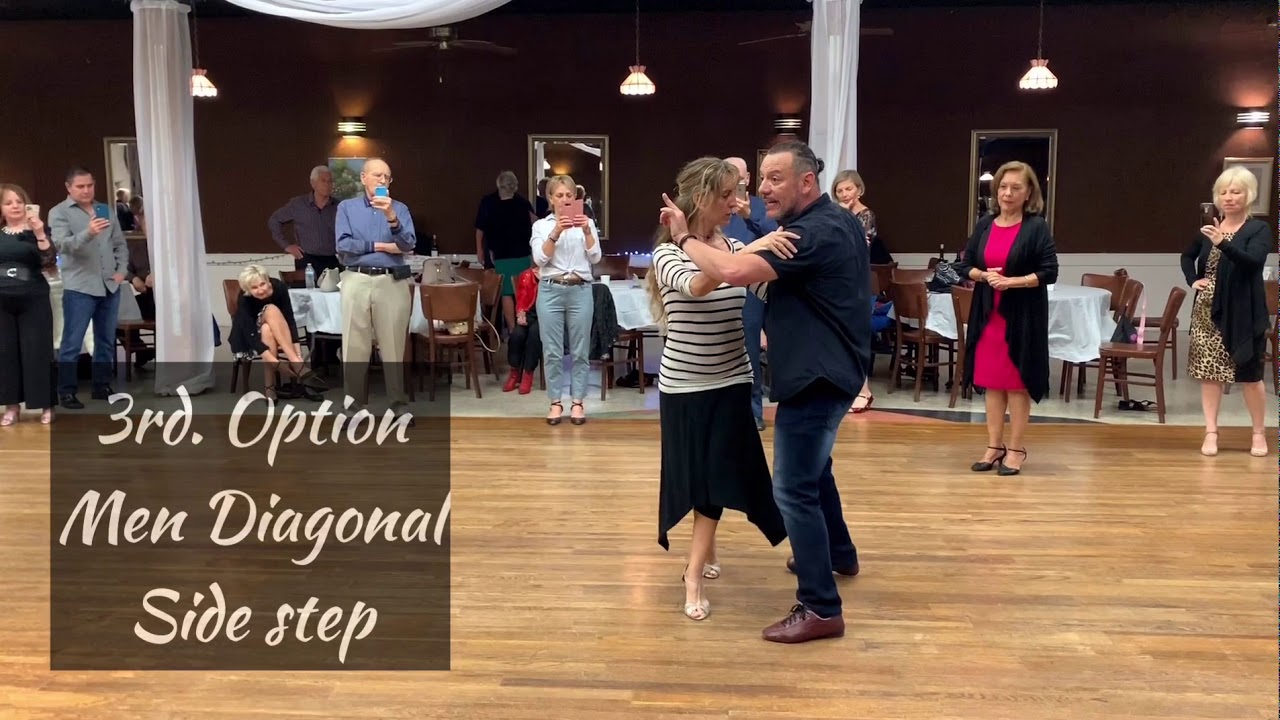 Tango Classes by Diego Santana (ocho Milonguero)