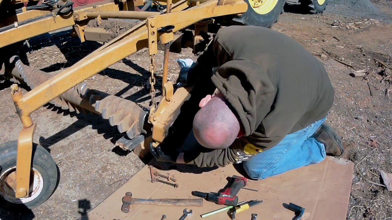 Haybuster Rock Picker Repair part 1