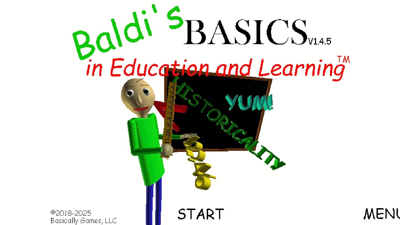 Baldi's Basics Playing Video 2!