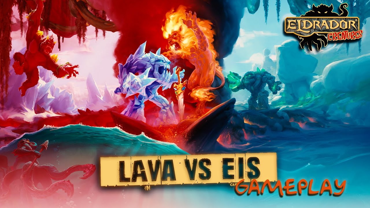 Eldrador Creatures - LAVA Creatures vs EIS Creatures - PS4 