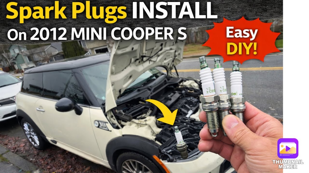 Установка свечей зажигания на MINI COOPER S 2012 года. Легко сделать своими руками!