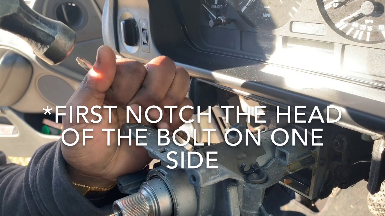 BMW e39 5 series Steering Lock Replacement