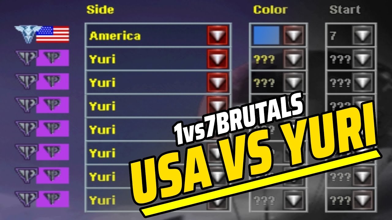 Red Alert 2 | USA vs 7 Brutal Yuris