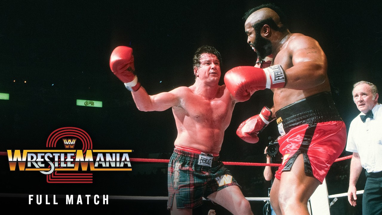 FULL MATCH: Mr. T vs. Roddy Piper | Boxing Match: WrestleMania 2