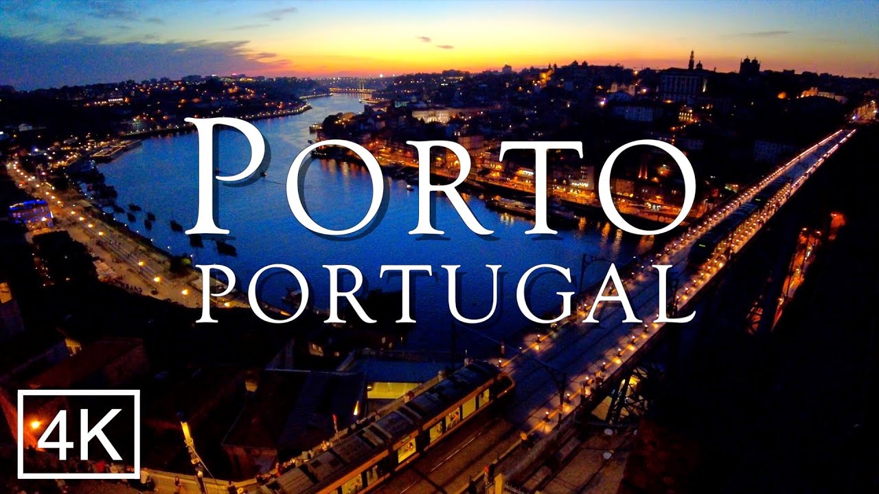 Porto Portugal, Porto walking tour, Porto Sunset - Portugal 4K 🇵🇹