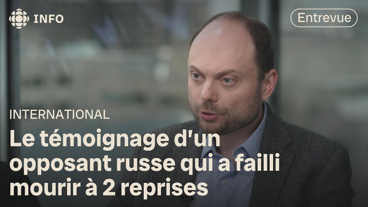 Entrevue avec l'opposant russe Vladimir Kara-Mourza, qui revient sur sa détention