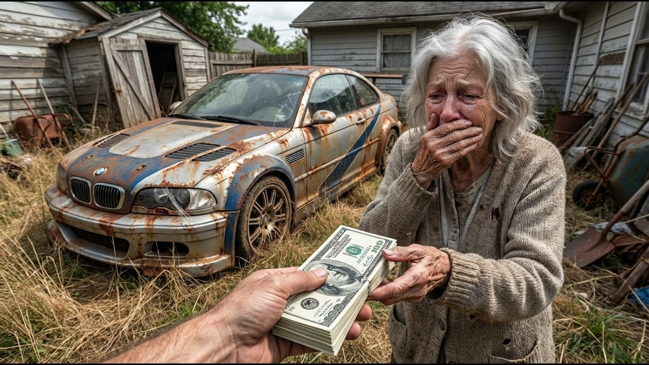 Abandoned $500,000 BMW M3 GTR E46 Barn Find | Full ASMR Car Restoration