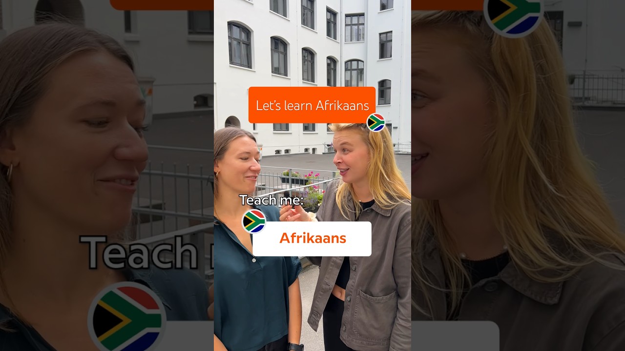 Afrikaans originated from 17th-century Dutch dialects spoken by the Dutch settlers in 🇿🇦