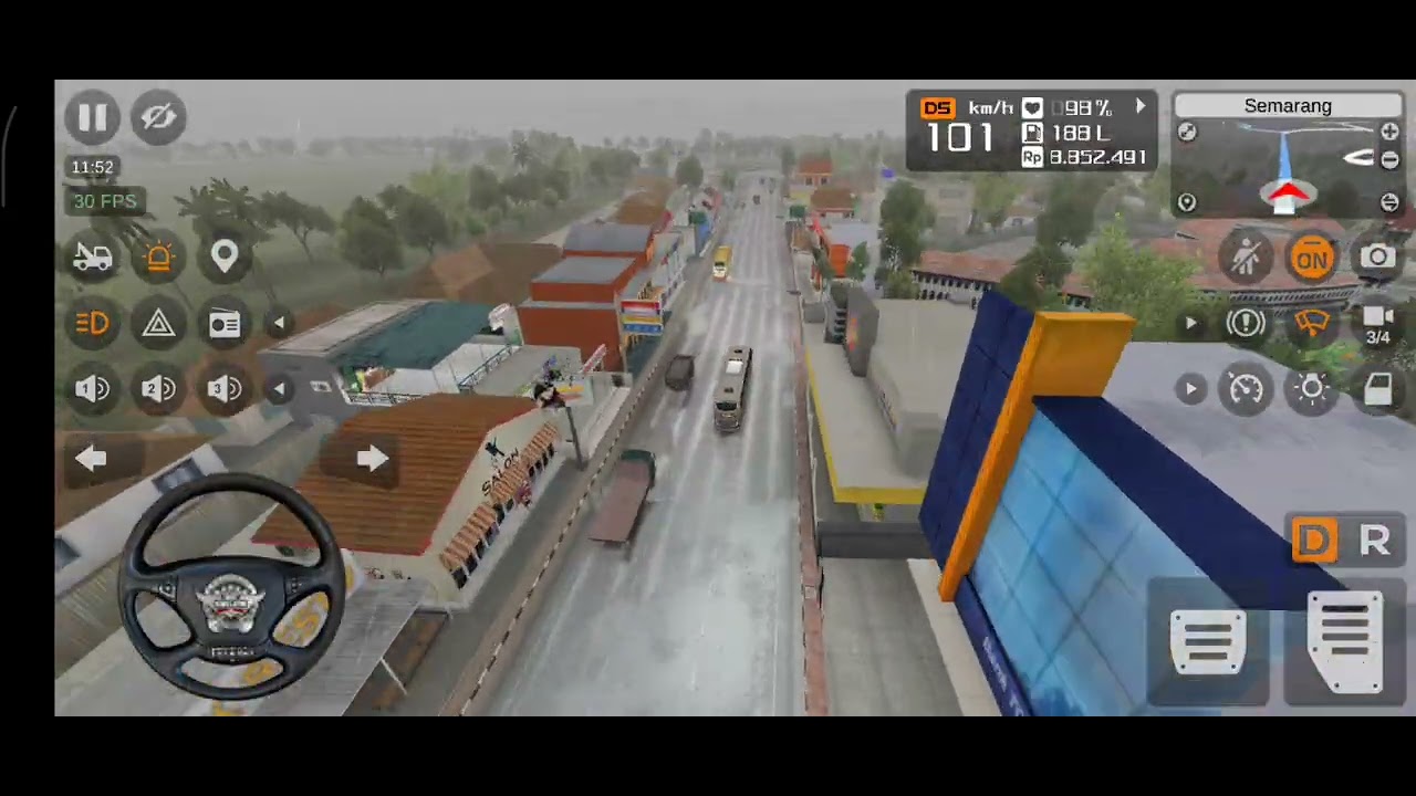 A FAMILY GATHERING TO BEAUTIFUL TOURIST ATTRACTION KOTA LAMA SEMARANG IN INDONESIA BUS SIMULATOR. 