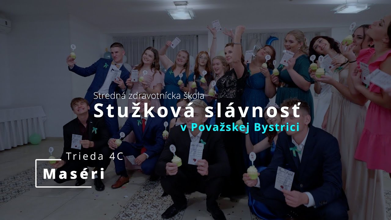 Stredná zdravotnícka škola v Považskej Bystrici, 4C Maséri - Stužková slávnosť
