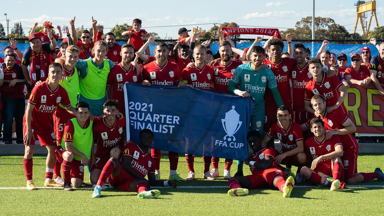 MATCH HIGHLIGHTS: Adelaide Olympic v Adelaide United | FFA Cup 2021 Round of 16