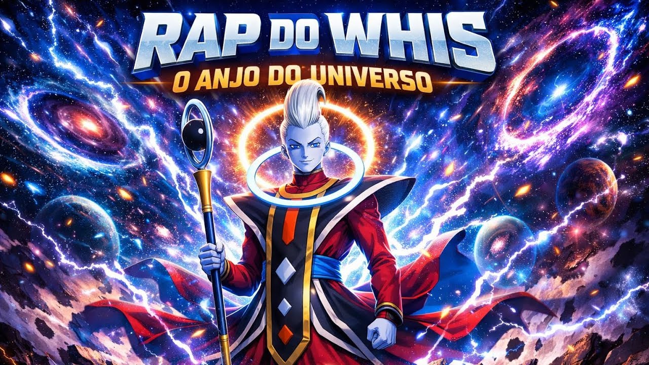 🔥 RAP DO WHIS (Dragon Ball Super) | O Anjo Mais Forte do Universo | Multiverso Dos Animes-Oficial