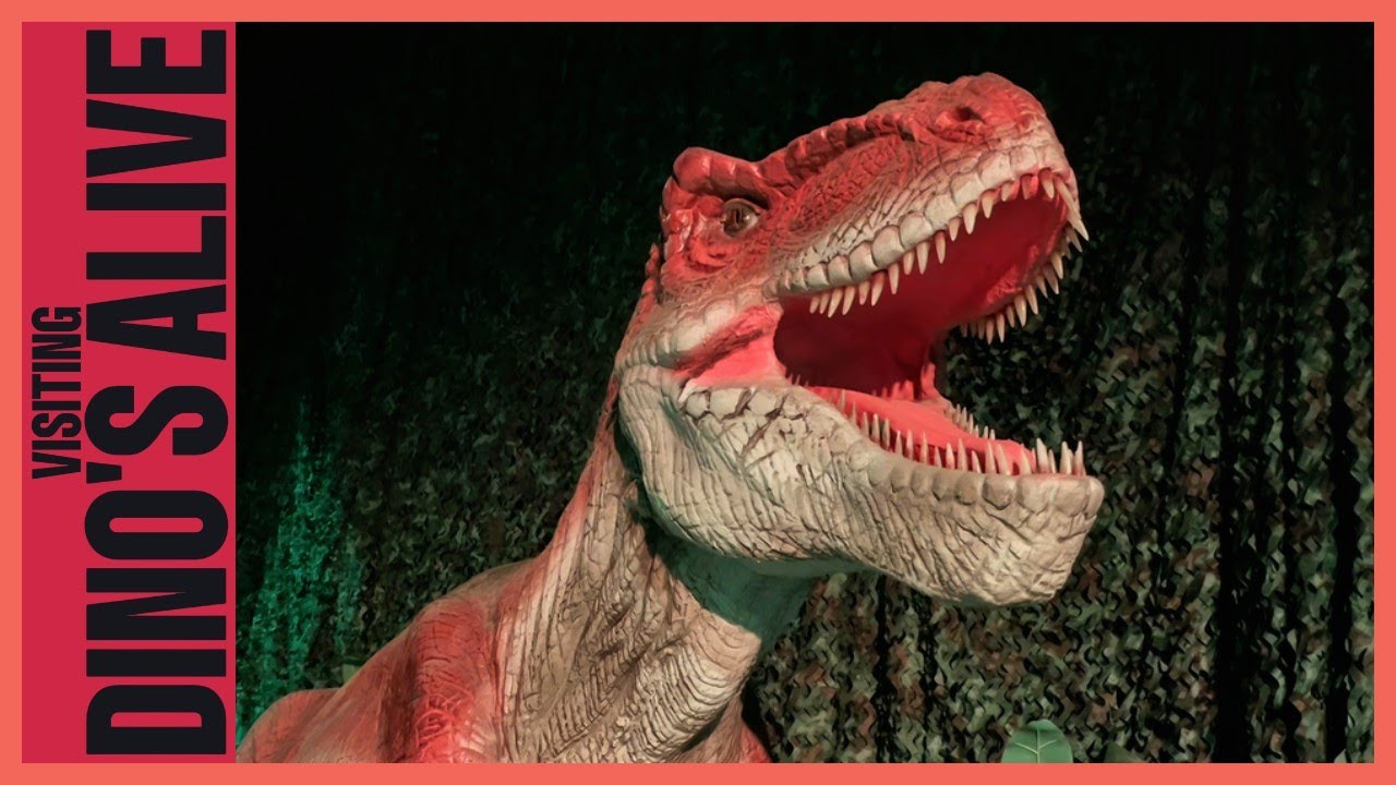 Visiting Dino's Alive: A Journey Through Life-Sized Animatronic Dinosaurs. Fun for Fans Of All Ages.