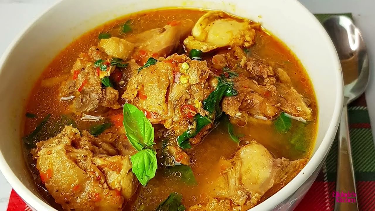 Delicious Nigerian Chicken Peppersoup