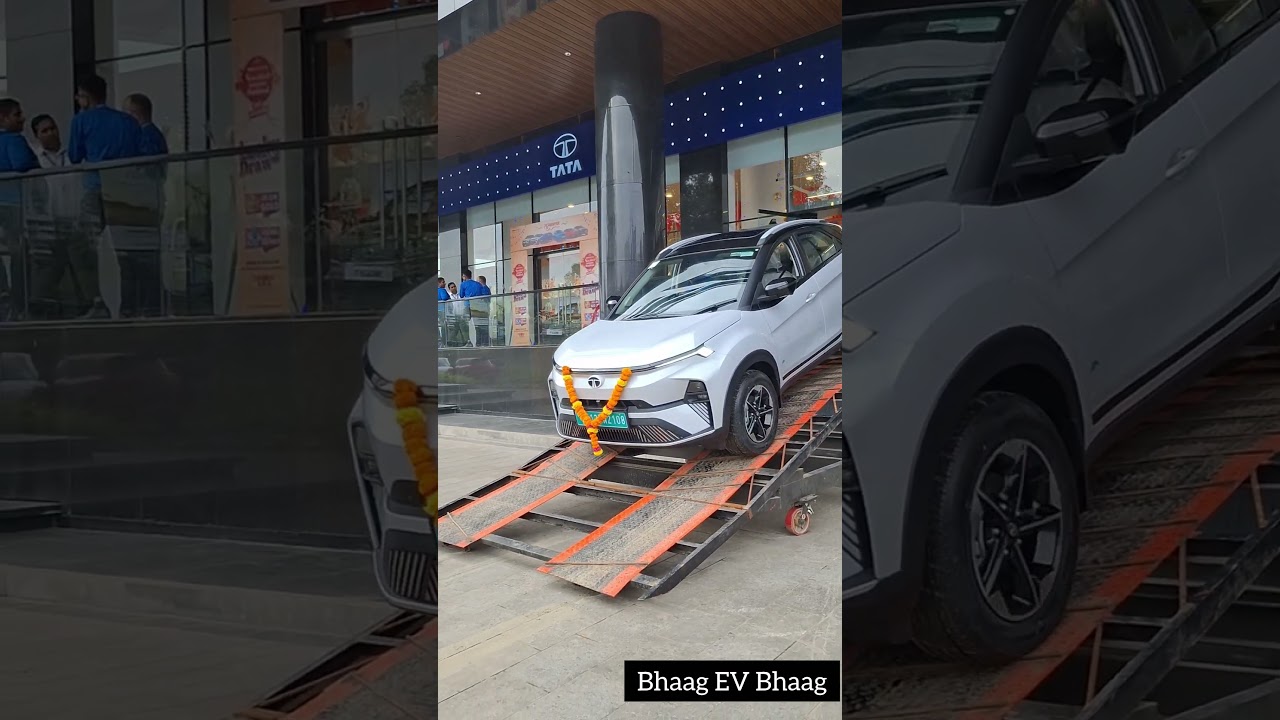 Delivery of India's First Nexon EV ADAS #nexonev #electricvehicle