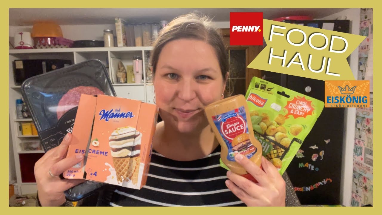 FOOD HAUL | 🍦Eisk&ouml;nig und Penny🥨 | Schumsmaus