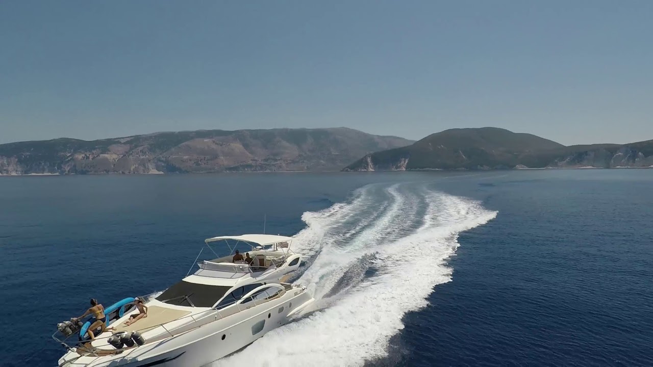 Azimut 47 ELA at Greek Islands