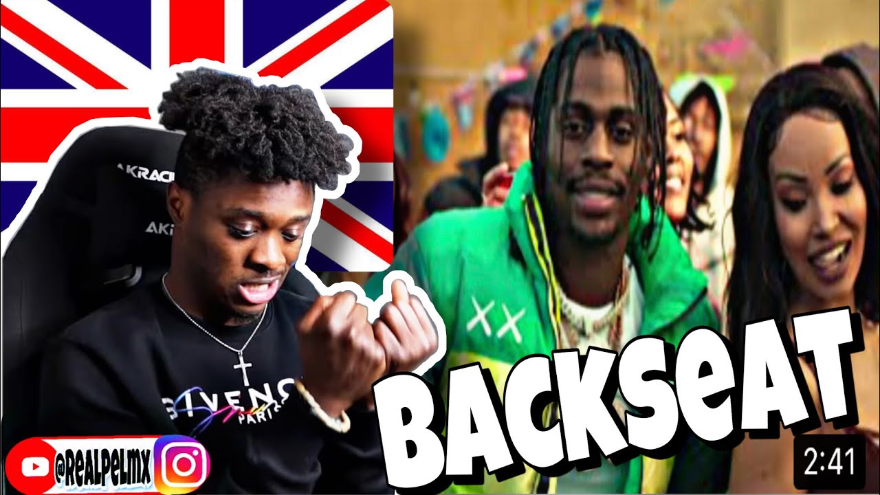 Russ Millions - Backseat (Official Video) 🇬🇧🔥 REACTION