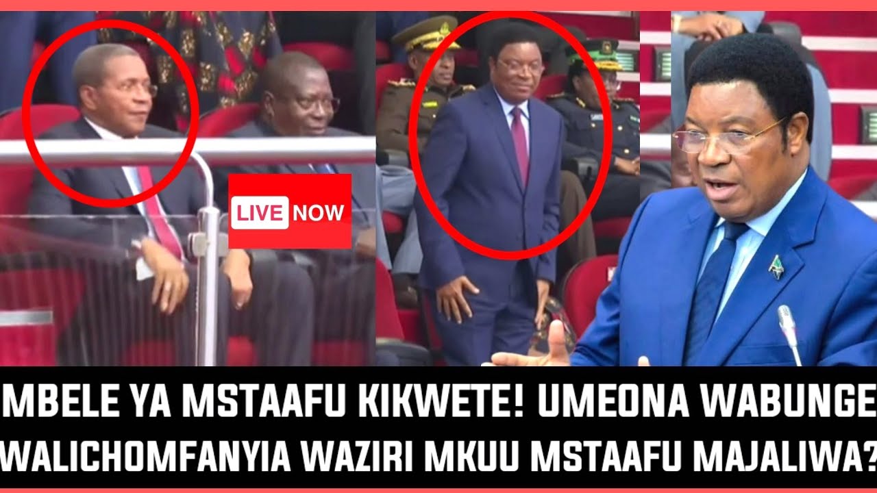 🔴#live_MBELE YA MSTAAFU KIKWETE! WAZIRI MKUU MSTAAFU MAJALIWA KWELI ANAPENDWA! APEWA SHANGWE ZITO!