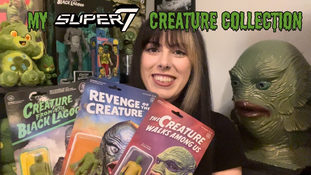 My Super 7 Creature Collection (Plus Unboxing their new Super Cycles)