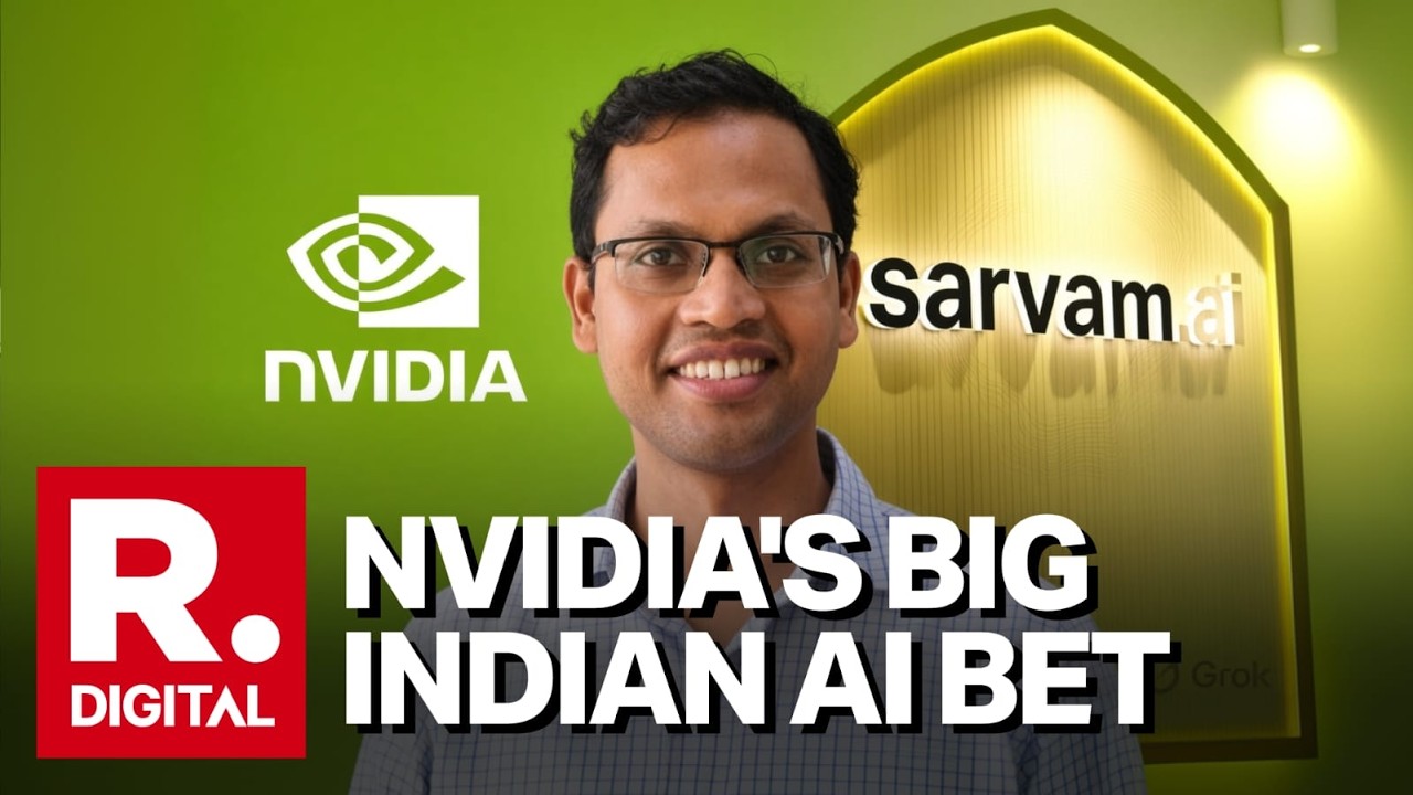 NVIDIA&rsquo;s Big Bet on Indian AI: Sarvam AI Founder Interview | $75M Series B Funding