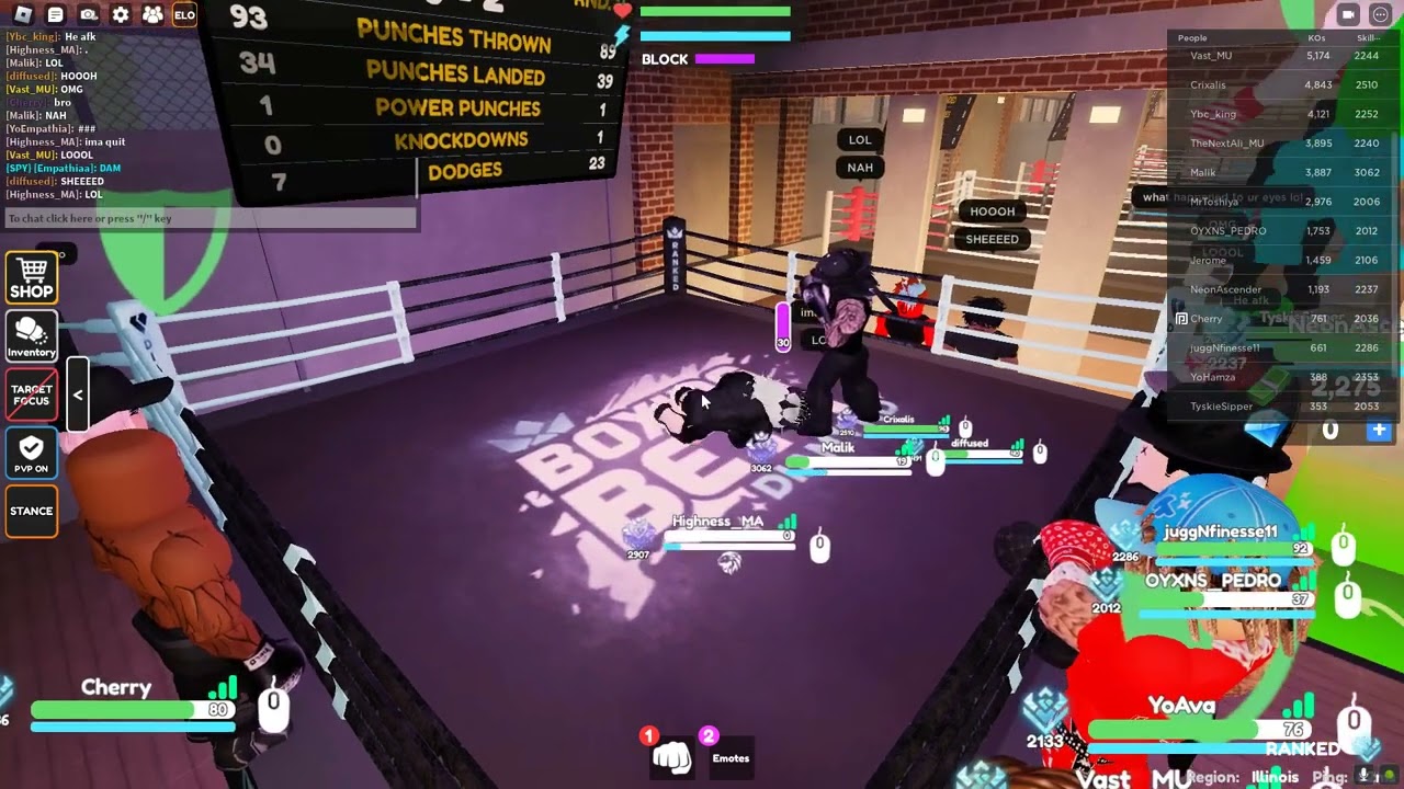 Boxing Beta: Prime Malik VS Prime Eris (MARCH PRIME ERA) PT 2