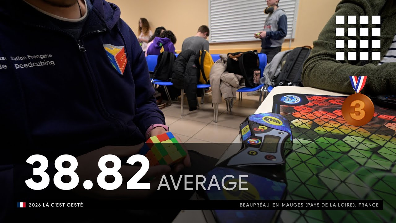 4x4 - 38.82 average | 3rd place | 2026 Là C'est Gesté