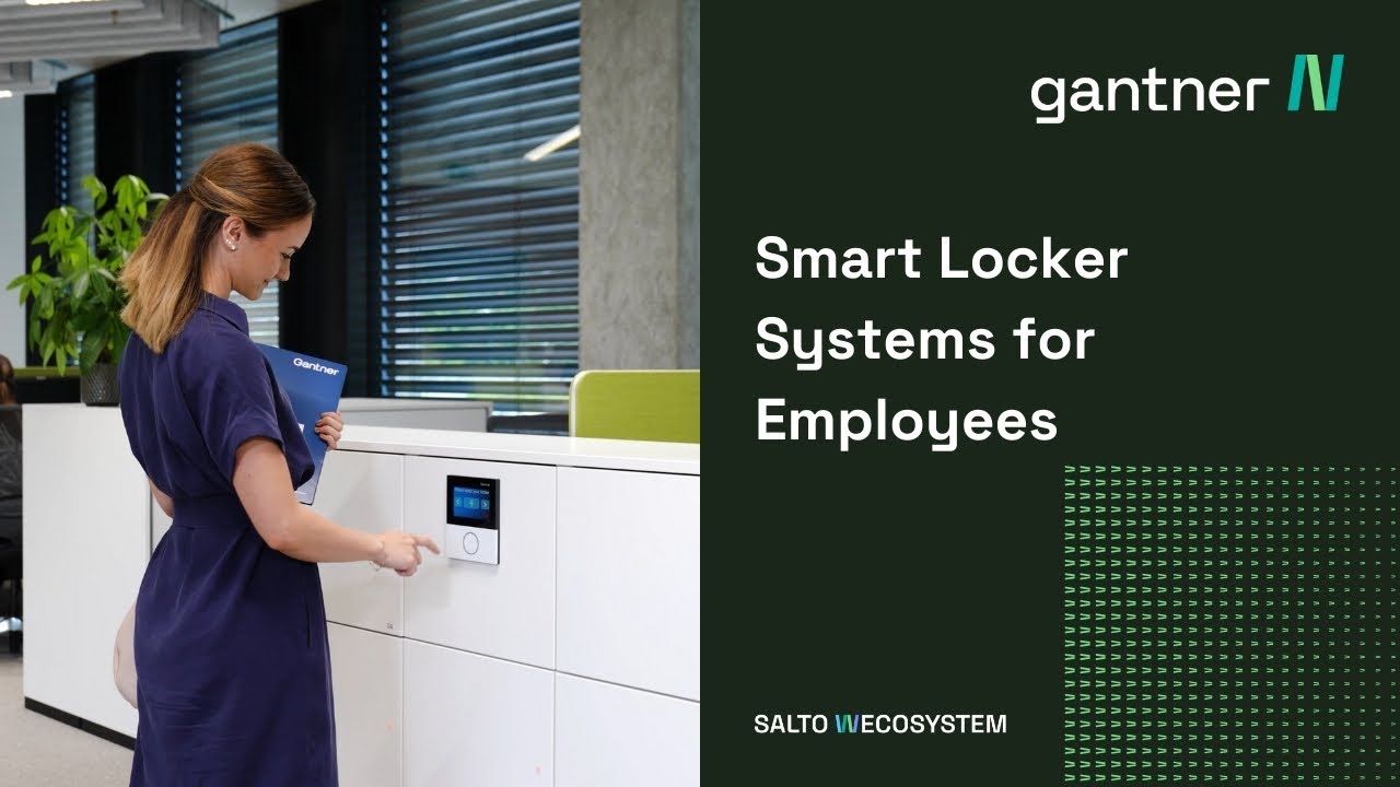 Locker locking systems for employees – Central Terminal System from GANTNER