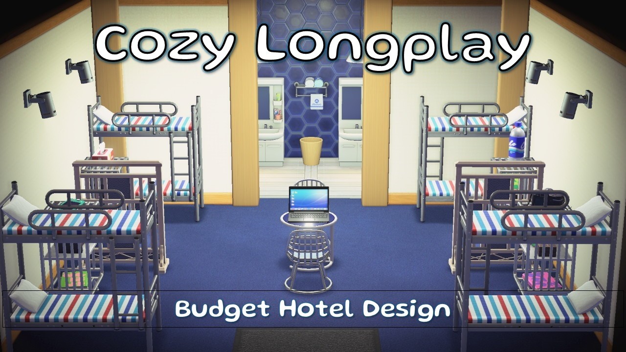 ACNH | Budget Hotel Rooms | Cozy Gameplay | No Commentary