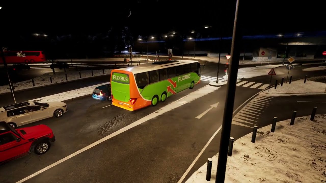 Fernbus simulator | Bordeaux-Luxemburg | Beta version | Gameplay | Part 1