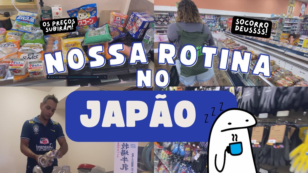 VLOG~ NOSSA ROTINA NO JAPÃO - COMPRAS NO MERCADO  JAPONÊS.