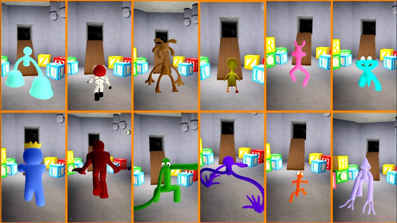 The Watch Until Extra Badges Morphs End?  Rainbow Friends Chapter 1 Roleplay Action 