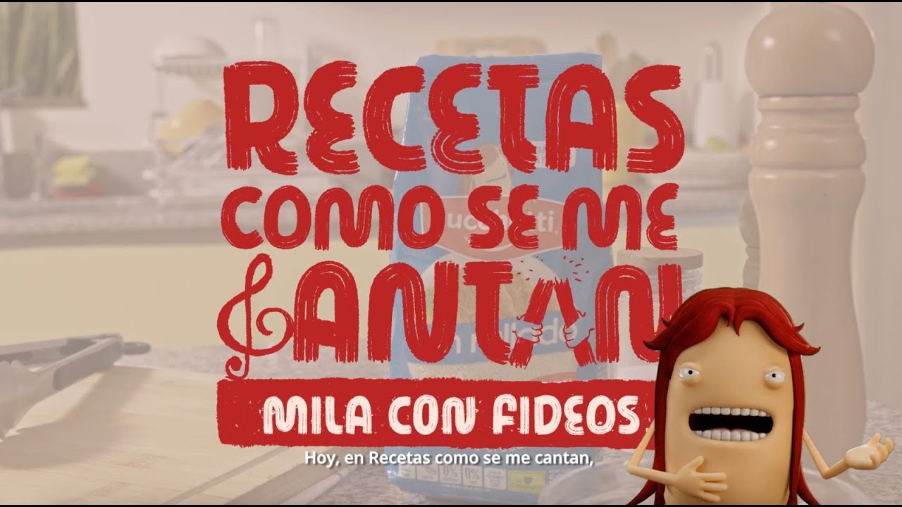 Receta de Milanesa con fideos de Mam&aacute; Lucchetti