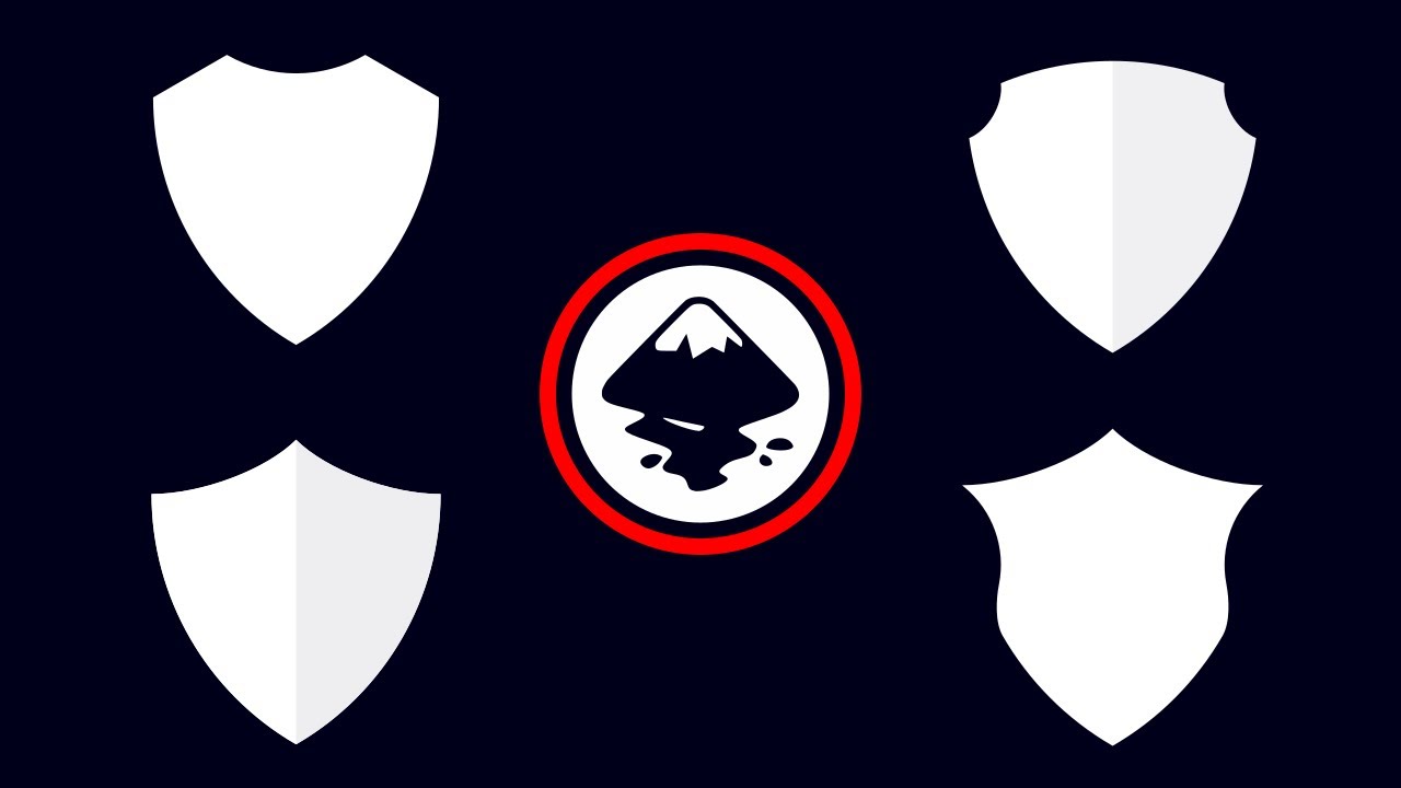 Inkscape 1.0 - Shield Design Tutorial